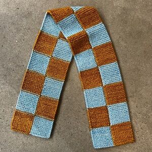 Misha & Puff Checkerboard Mini Scarf